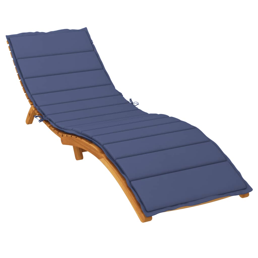 VidaXL lounger cushion oxford fabric navy blue
