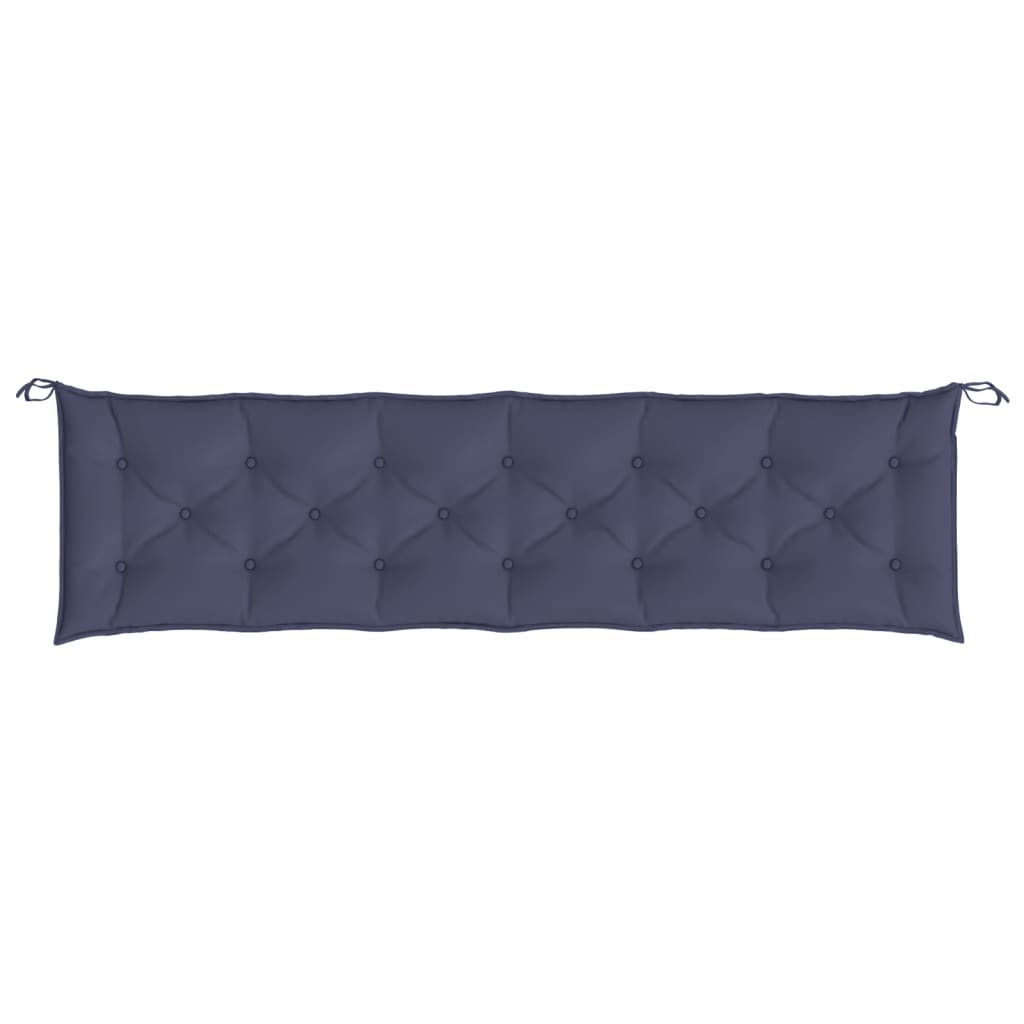 Vidaxx garden bench cushion 200x50x7 cm oxford fabric navy blue