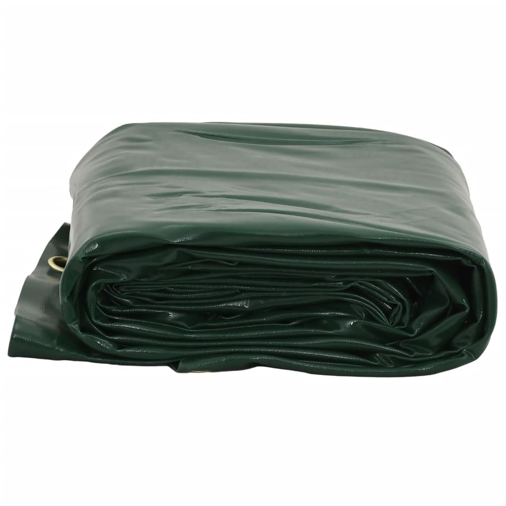 Vidaxl tarpaulin 650 g m² ø 2.6 m green