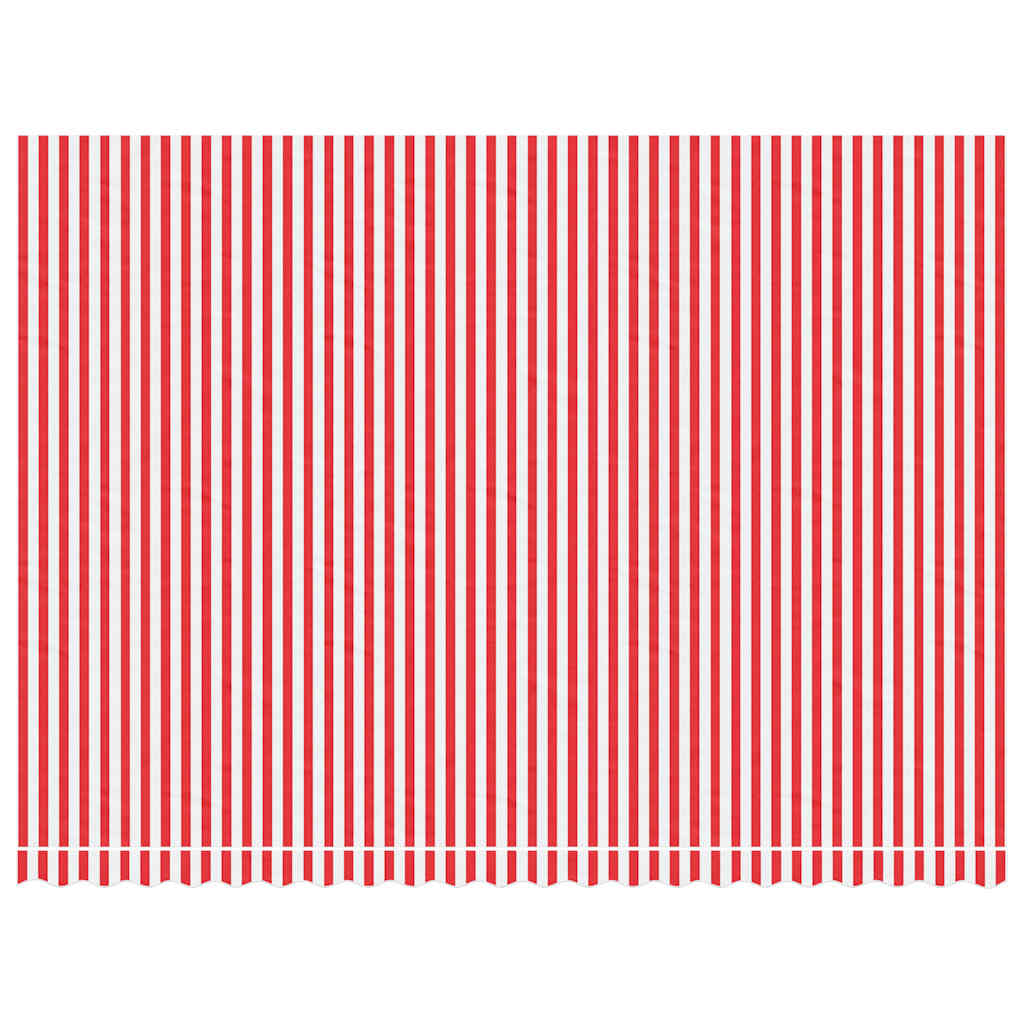 Vidaxx replacement cloth for awning striped 5x3.5 m red and white