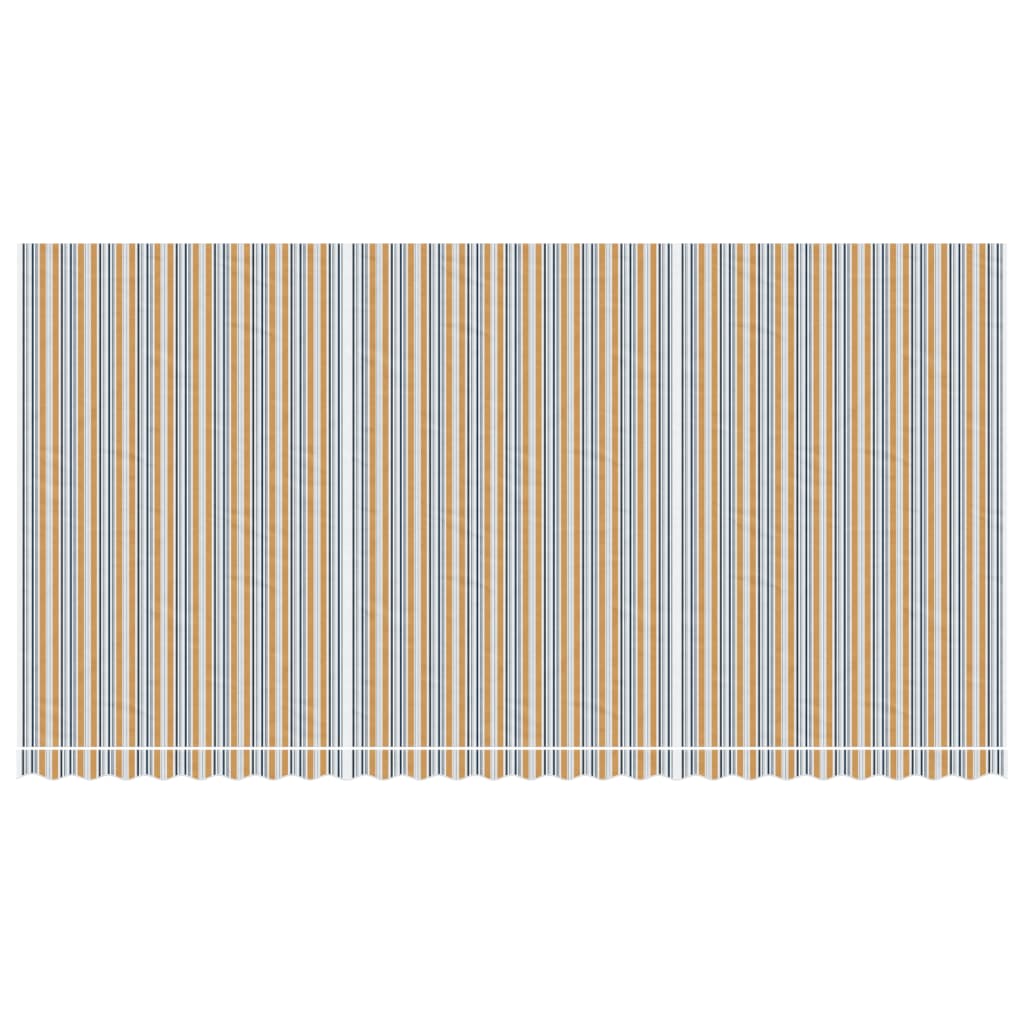 Vidaxx Ersatztuch für Markise gestreift 6x3 m mehrfarbig