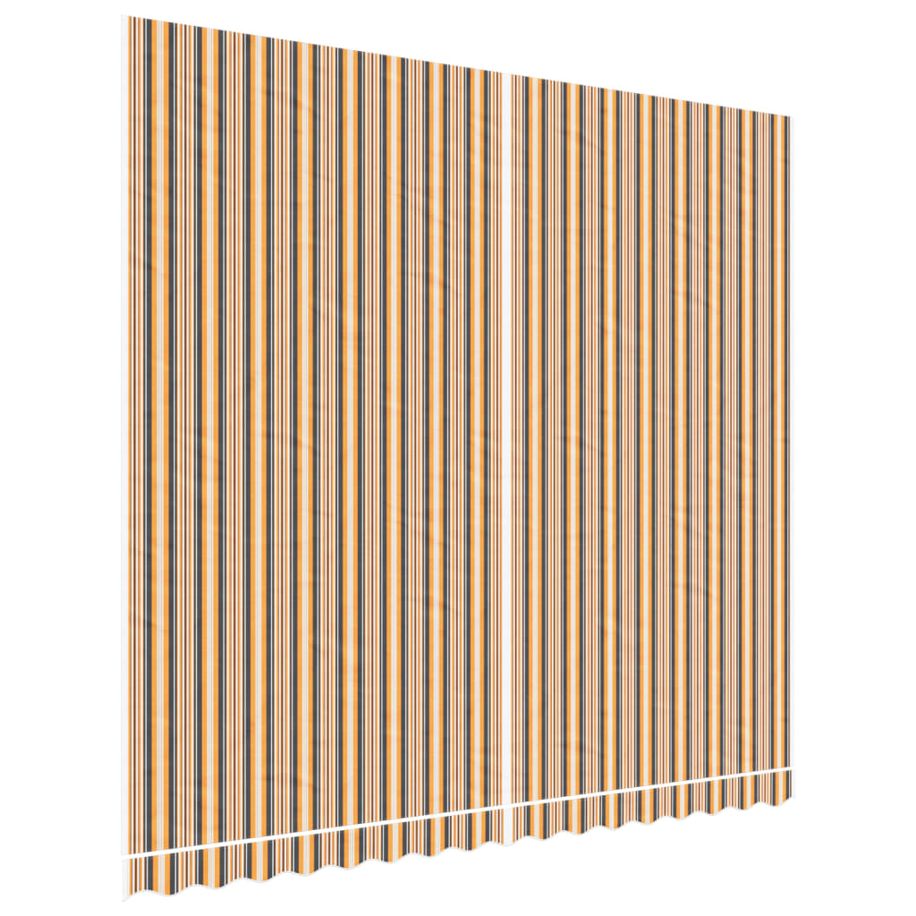 Vidaxx Ersatztuch für Markise gestreift 4x3,5 m mehrfarbig