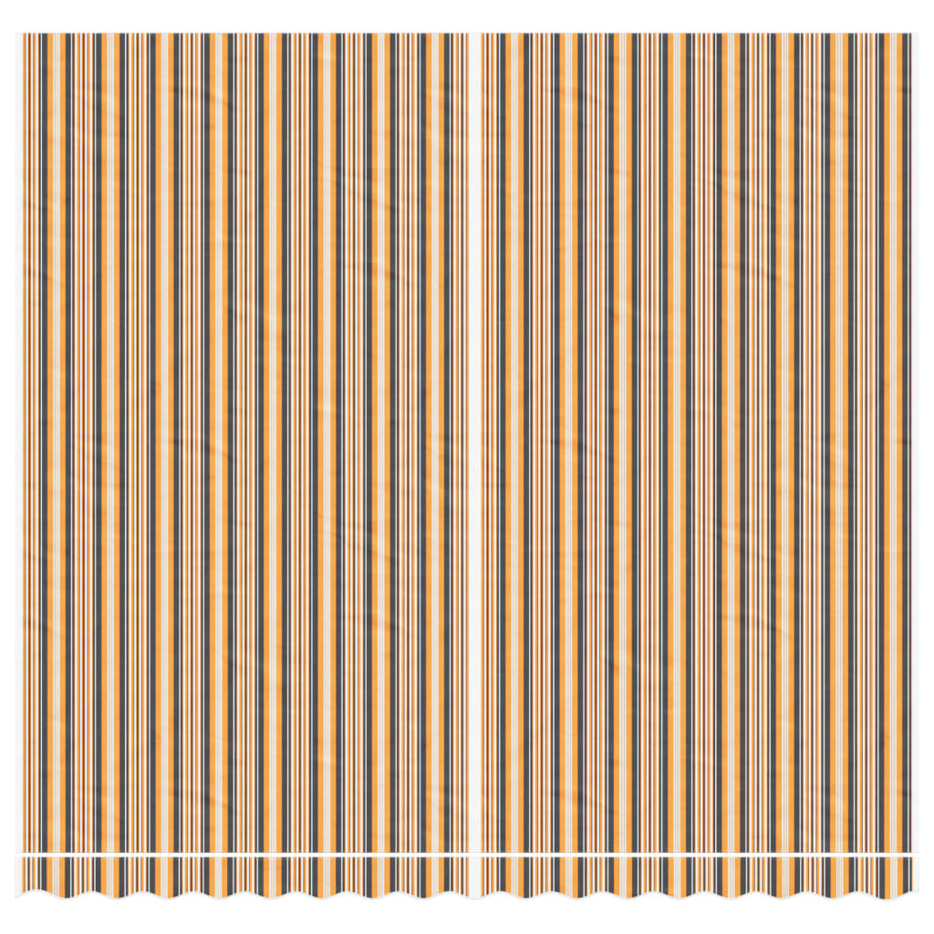 Vidaxx Ersatztuch für Markise gestreift 4x3,5 m mehrfarbig