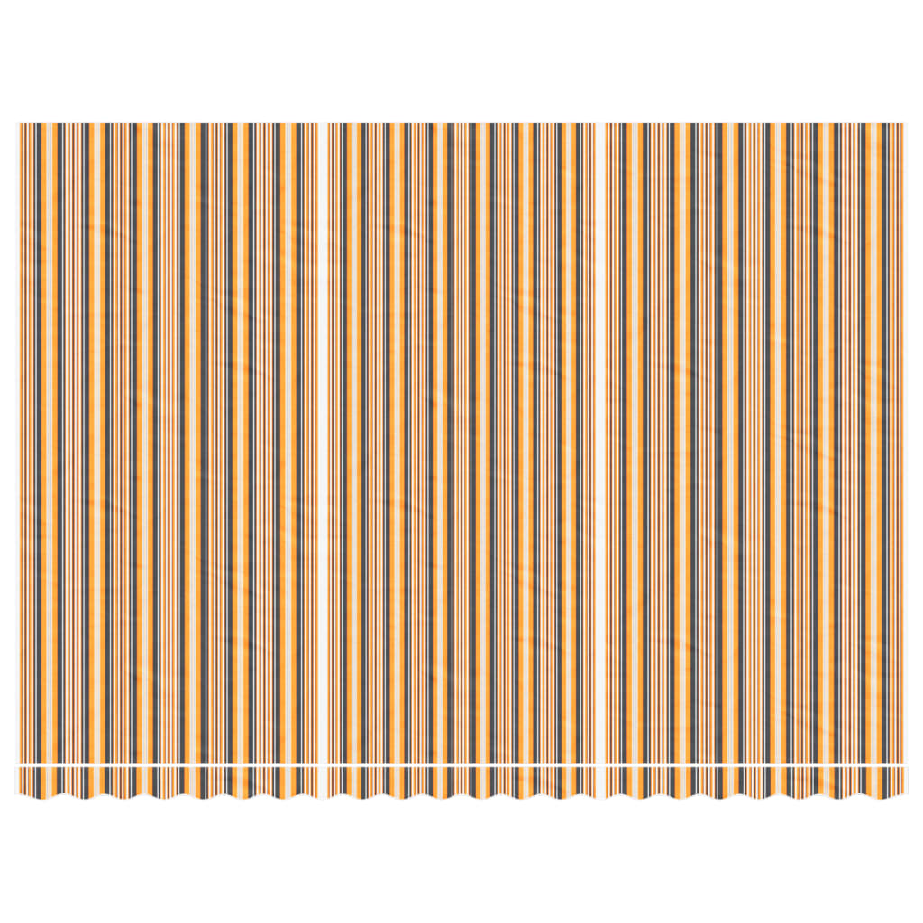 Vidaxx Ersatztuch für Markise gestreift 5x3,5 m mehrfarbig