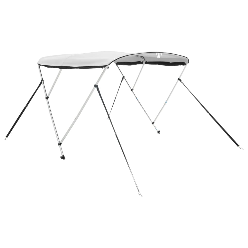 VidaXL bimini top 3 oblouky s bočními stěnami ze síťoviny 183x(137-152)x137 cm