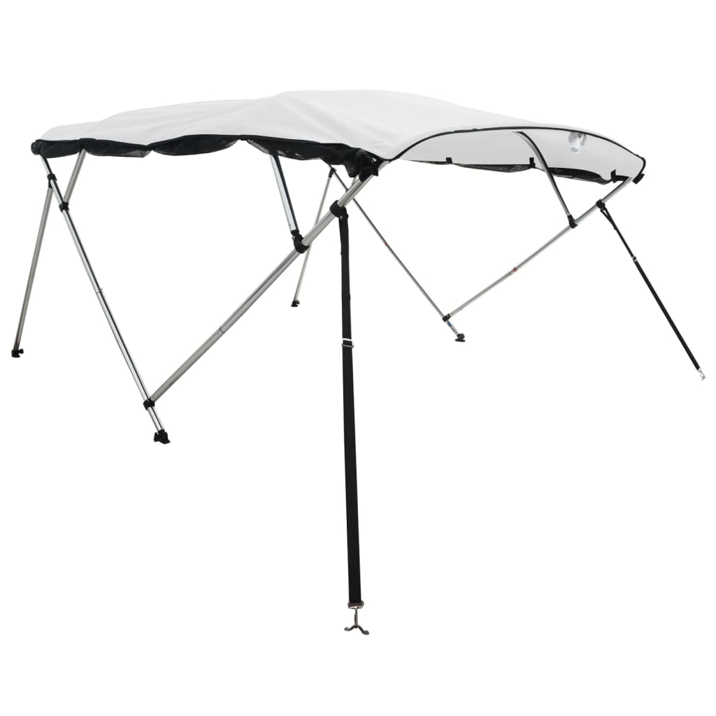 Vidaxx bimini top 4 oblouky s bočními stěnami ze síťoviny 243x(170-182)x137 cm