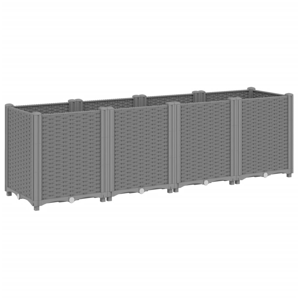 Vidaxx planter 160x40x53 cm polypropylene light gray