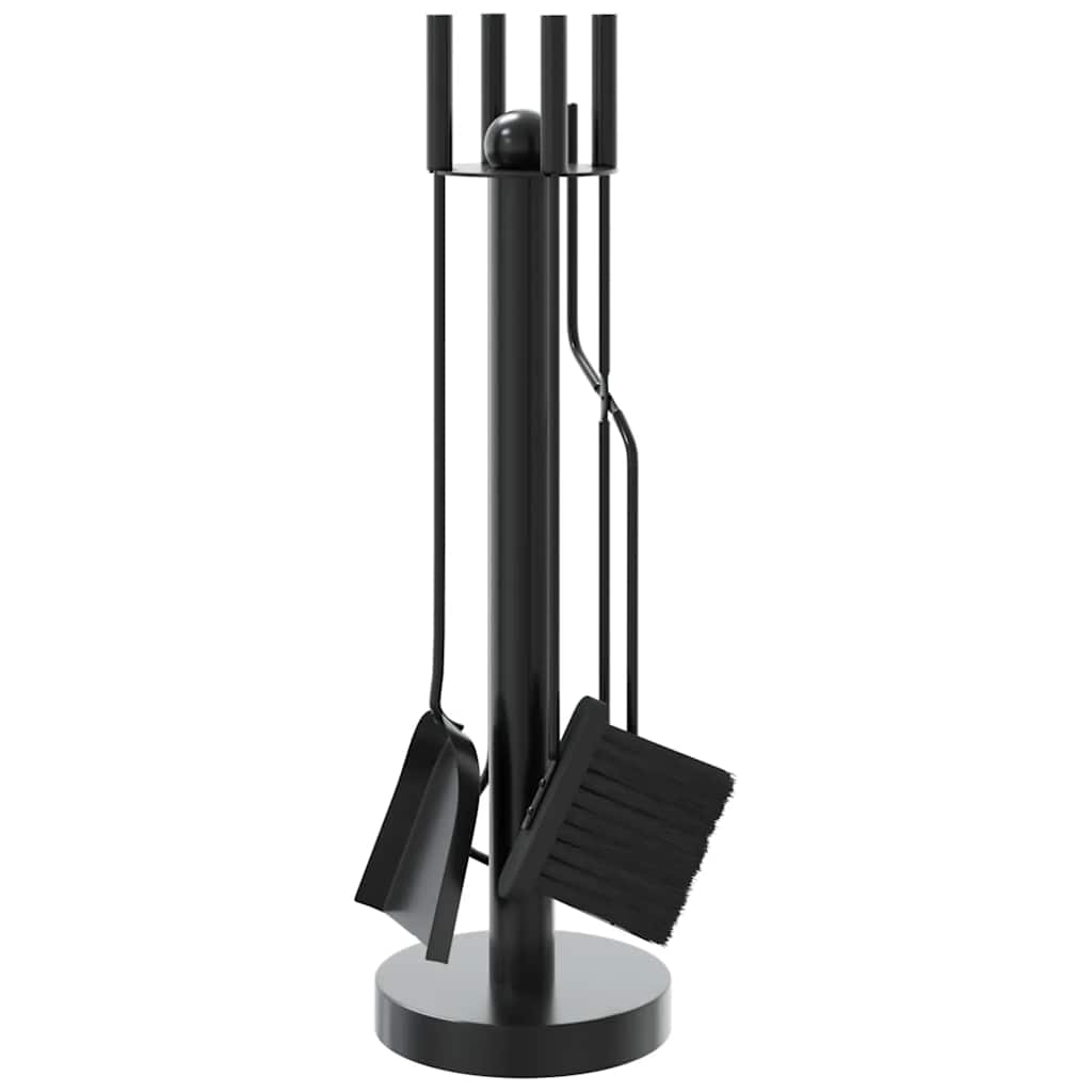 Vidaxx Juego de herramientas para chimenea de 5 piezas 18x56 cm acero