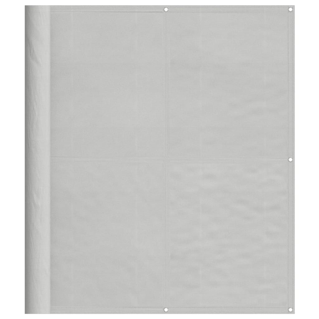 Vidaxx Balkonschirm 120x300 cm 100 % Oxford-Polyester hellgrau