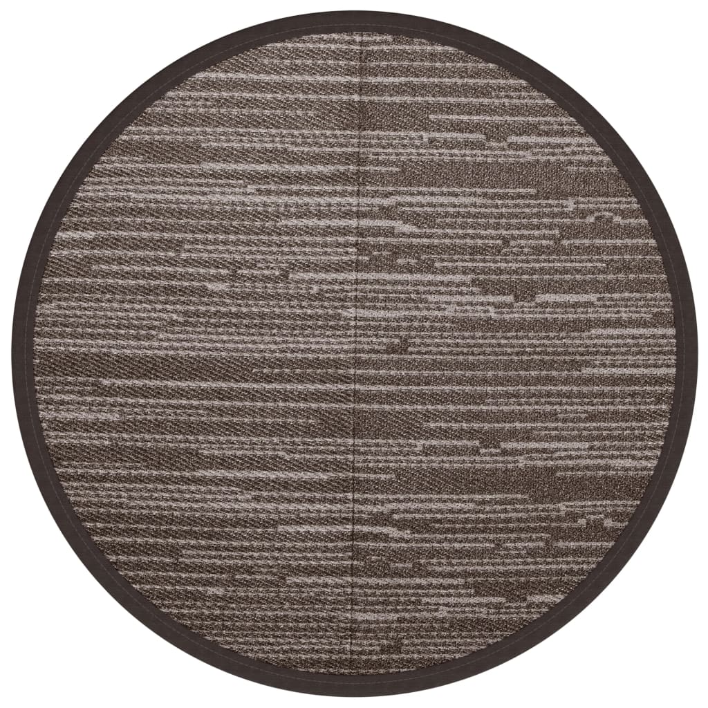 Vidaxx outdoor rug arakil ø 120 cm polypropylene brown