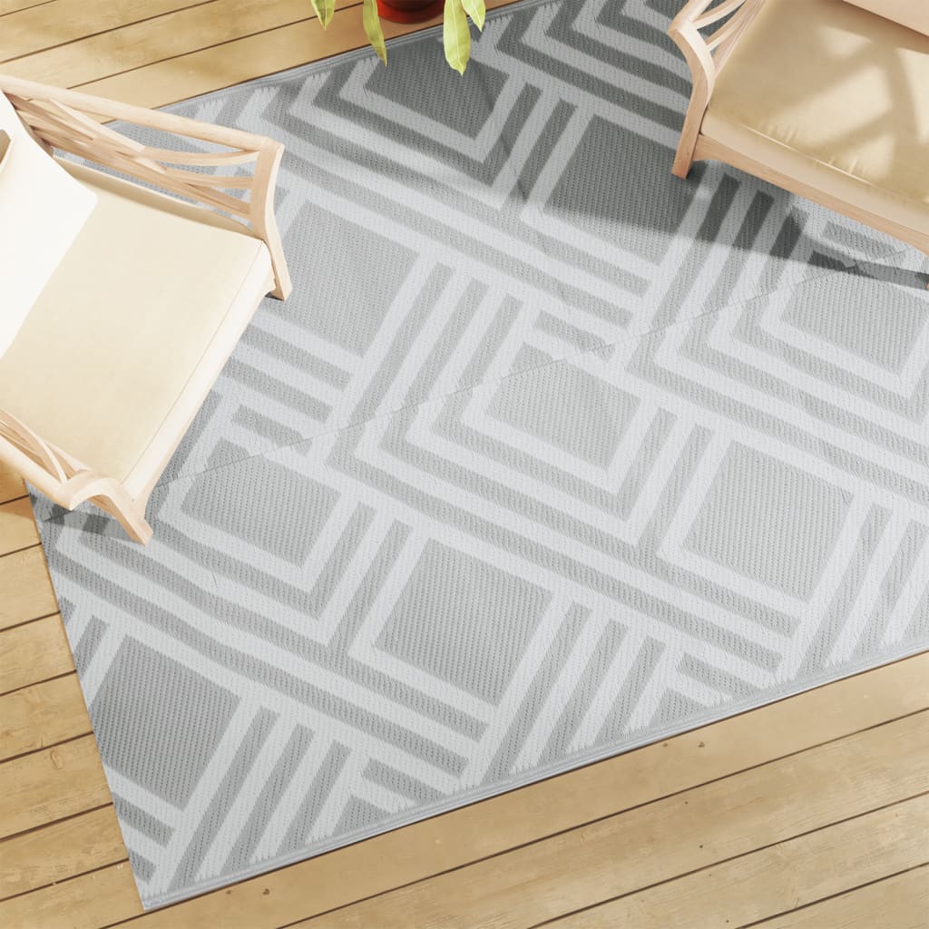 Vidaxx tapis d'extérieur arakil 160x230 cm pp gris