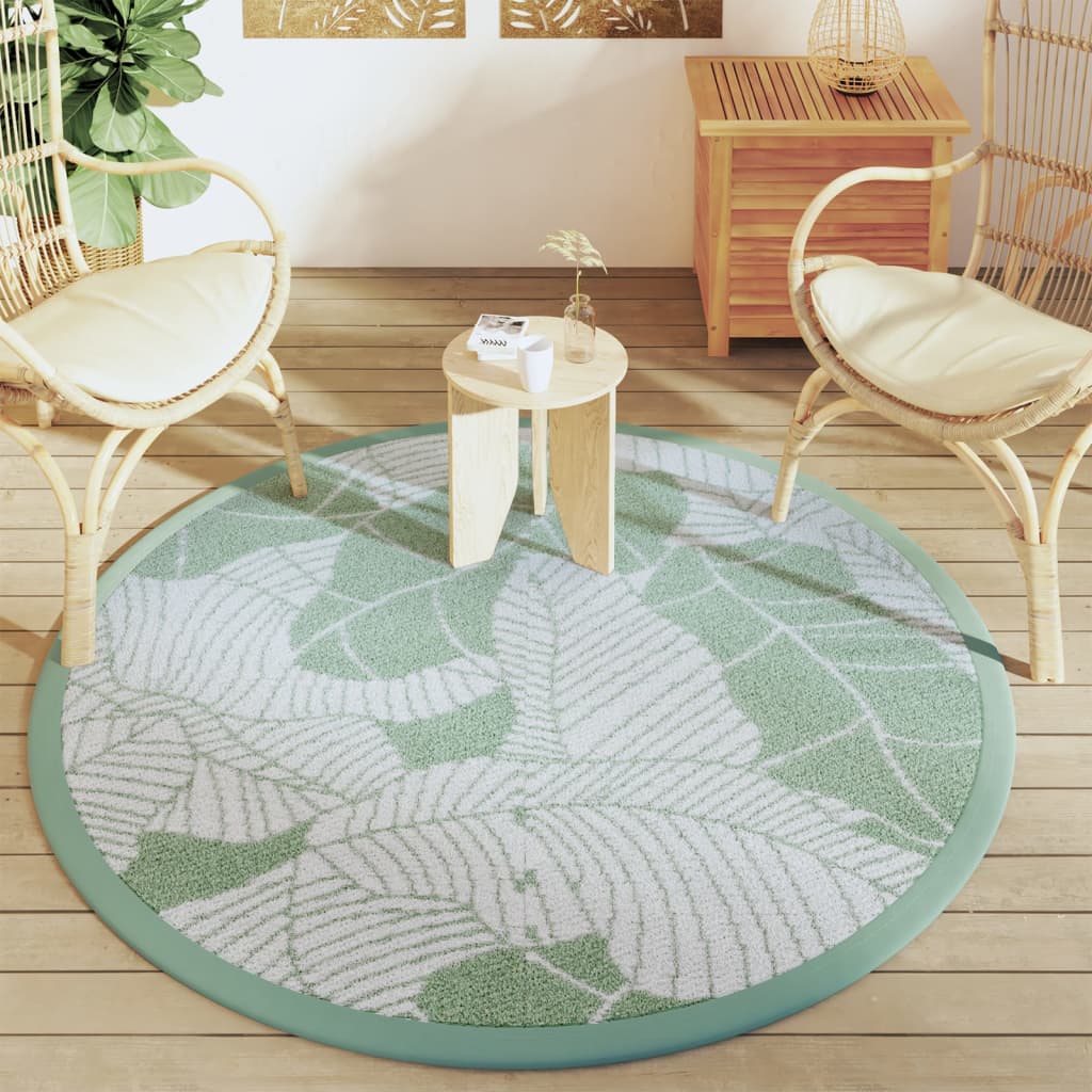 Vidaxx outdoor rug arakil ø160 cm polypropylene green