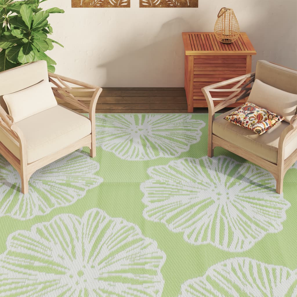Vidaxx outdoor rug arakil 190x290 cm pp green