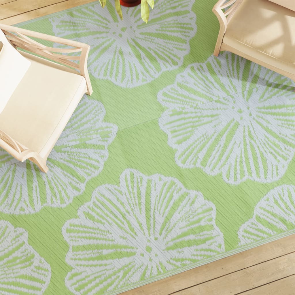 Vidaxx outdoor rug arakil 190x290 cm pp green