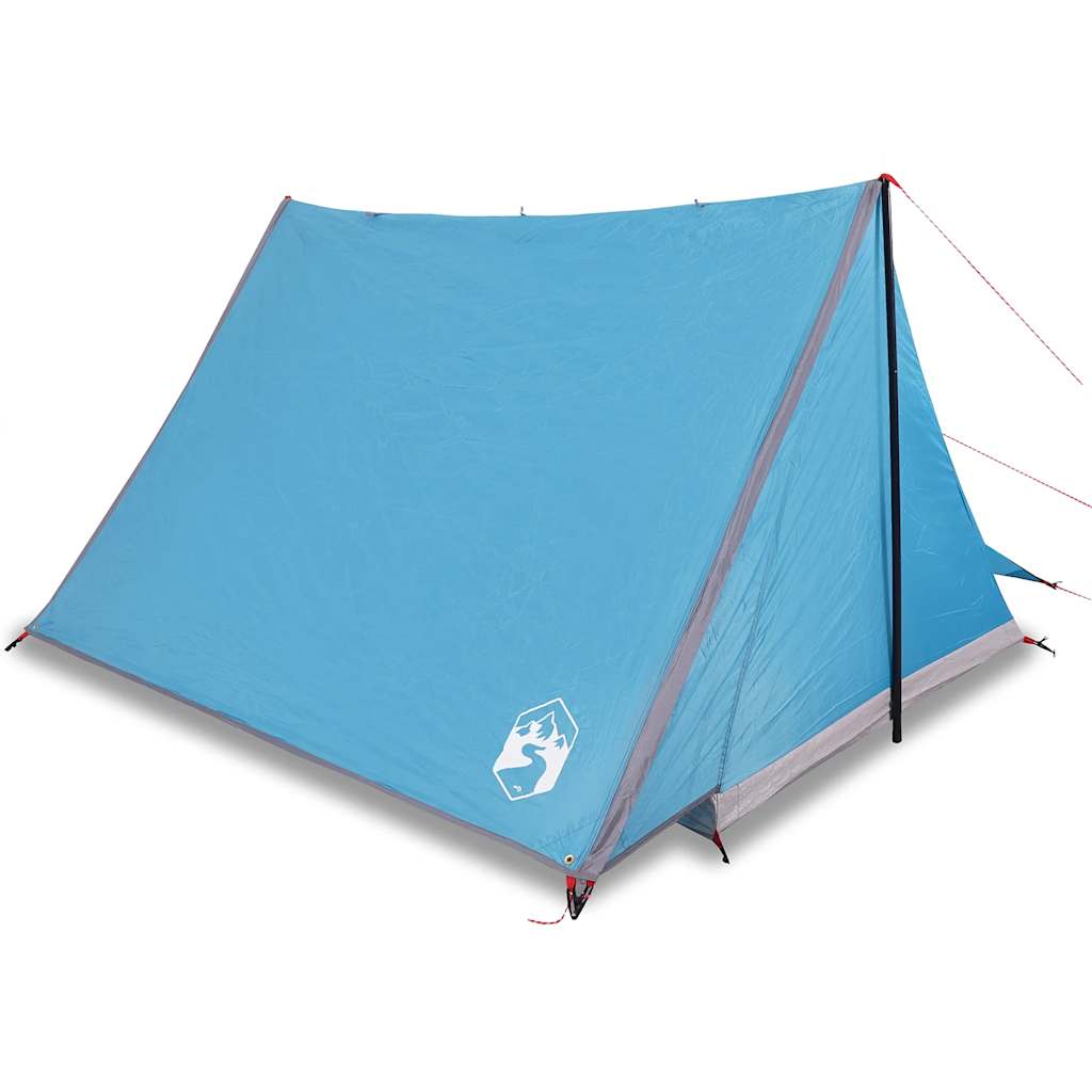 Tenda VidaXL per 2 persone impermeabile blu