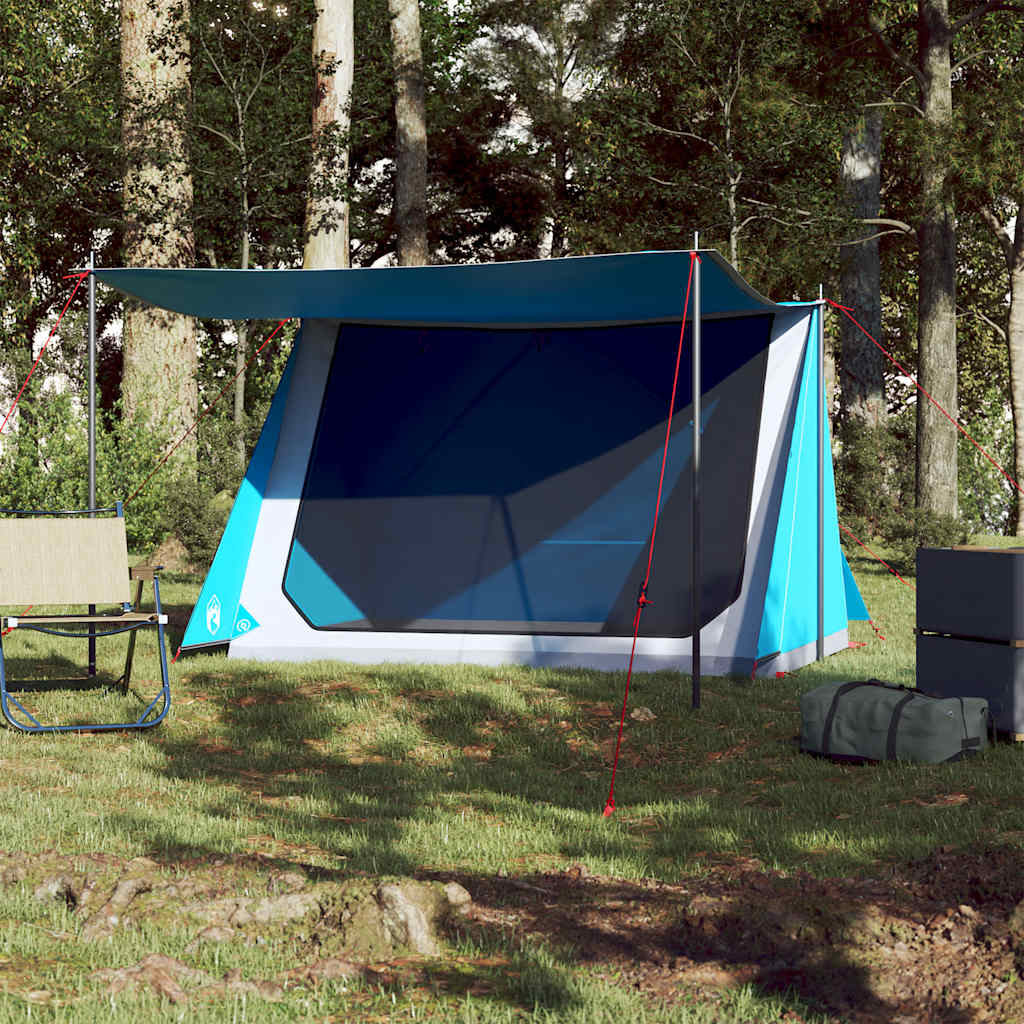 Tenda VidaXL per 2 persone impermeabile blu