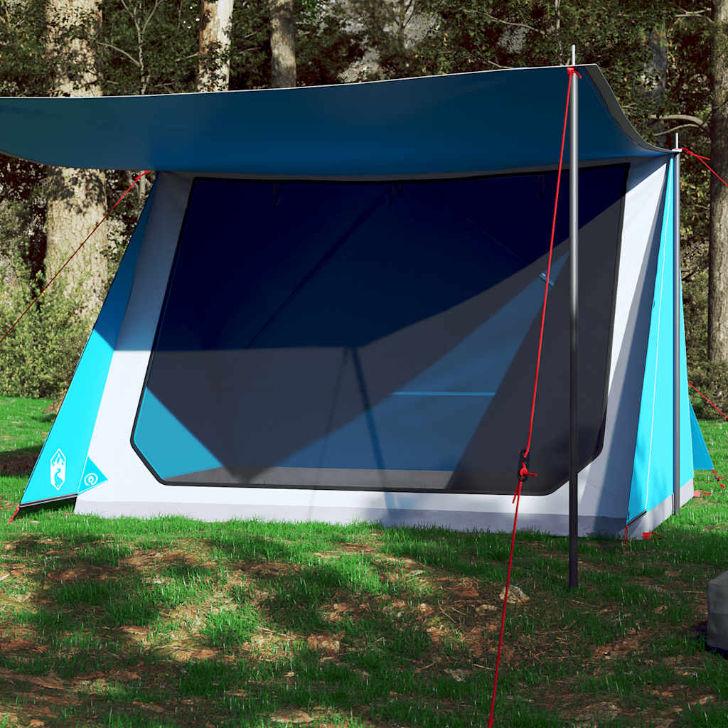 Tenda VidaXL per 2 persone impermeabile blu