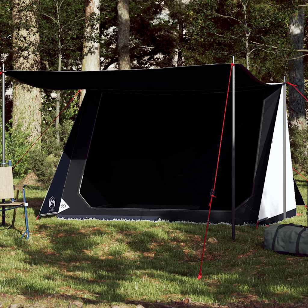 Tente VidaXL 2 personnes tissu occultant imperméable blanc