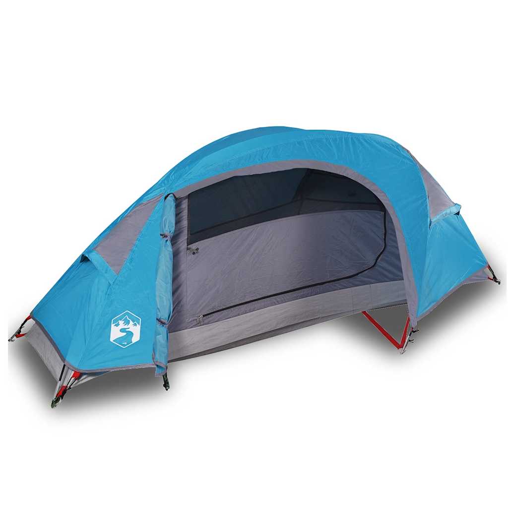 Tenda a cupola Vidaxx per 1 persona impermeabile blu