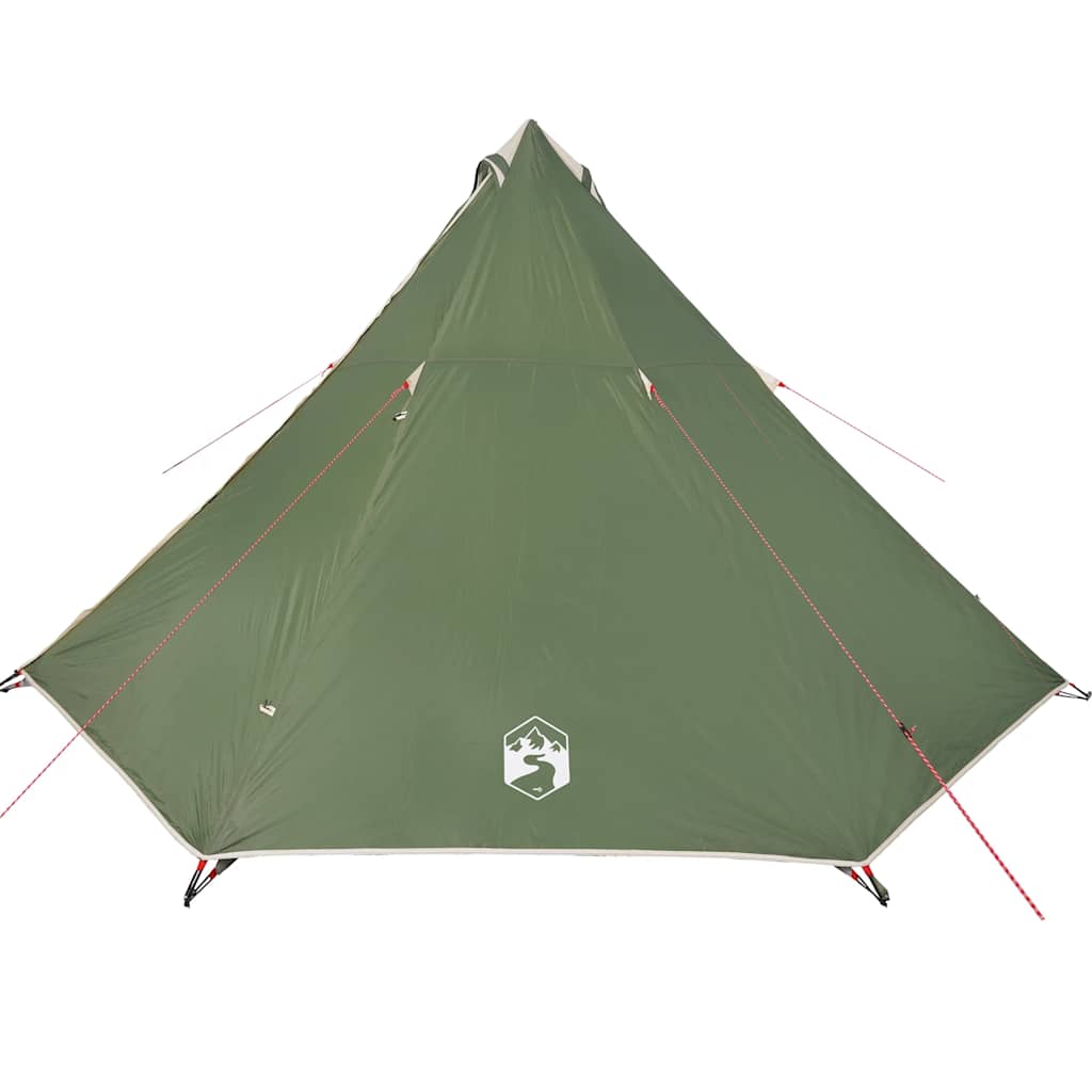 VidaXL tente tipi 8 personnes imperméable vert