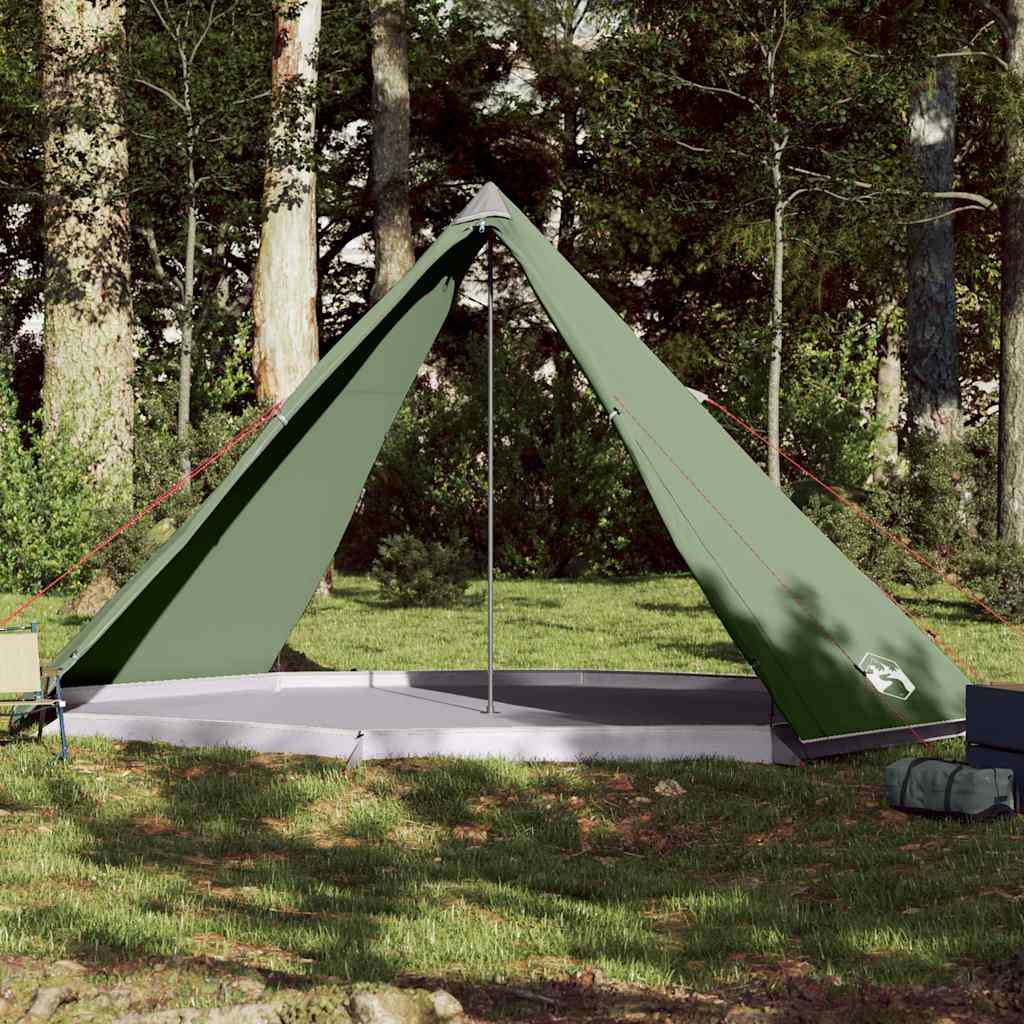 VidaXL tente tipi 8 personnes imperméable vert