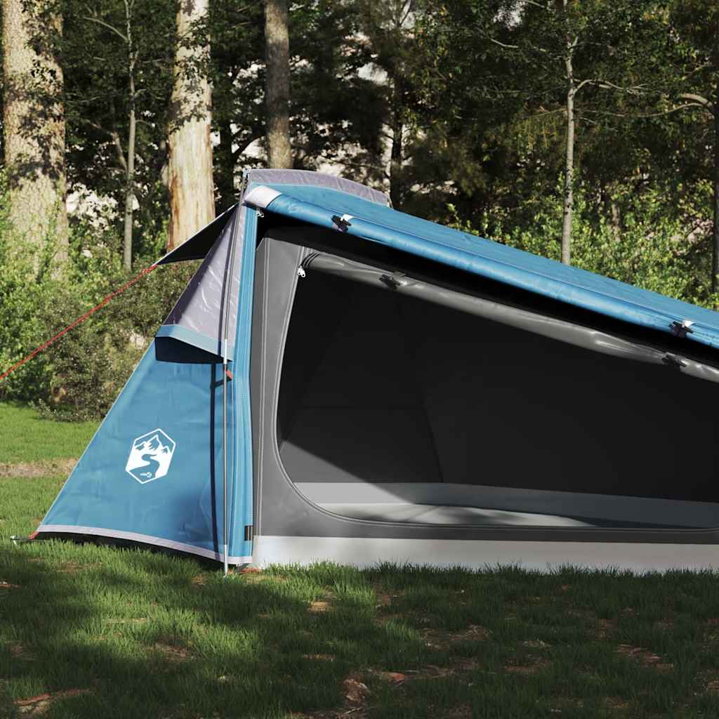 Tenda a tunnel VidaXL per 2 persone impermeabile blu