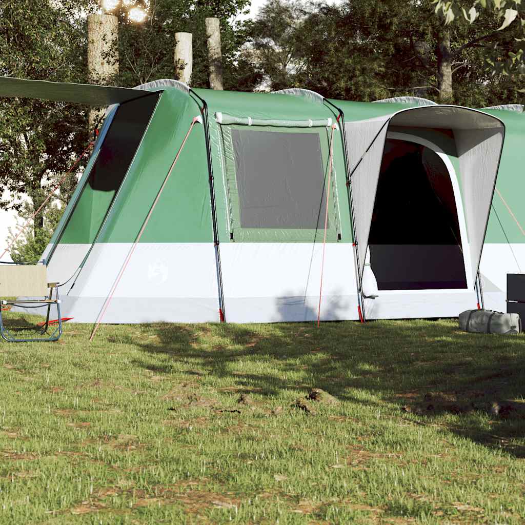 VidaXL tunnel tent 4-person waterproof green