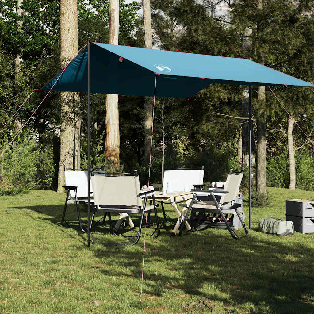 Vidaxx auvent de camping étanche 300x294 cm bleu