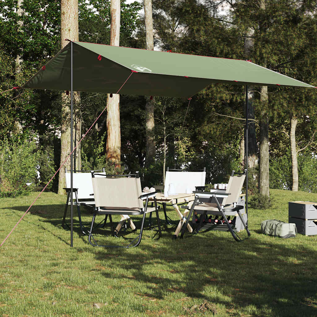 Vidaxx toldo de camping impermeable 360x294 cm verde