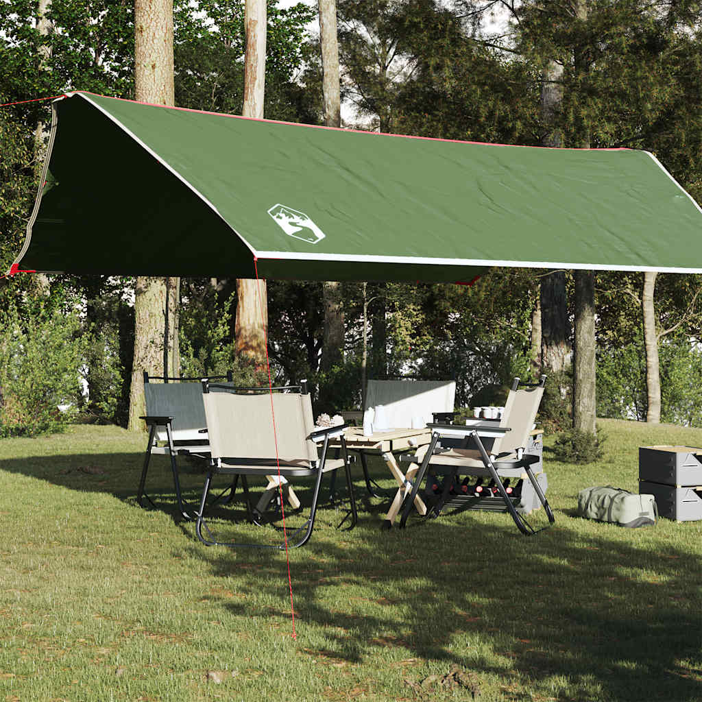 Vidaxx auvent de camping étanche 500x294 cm vert