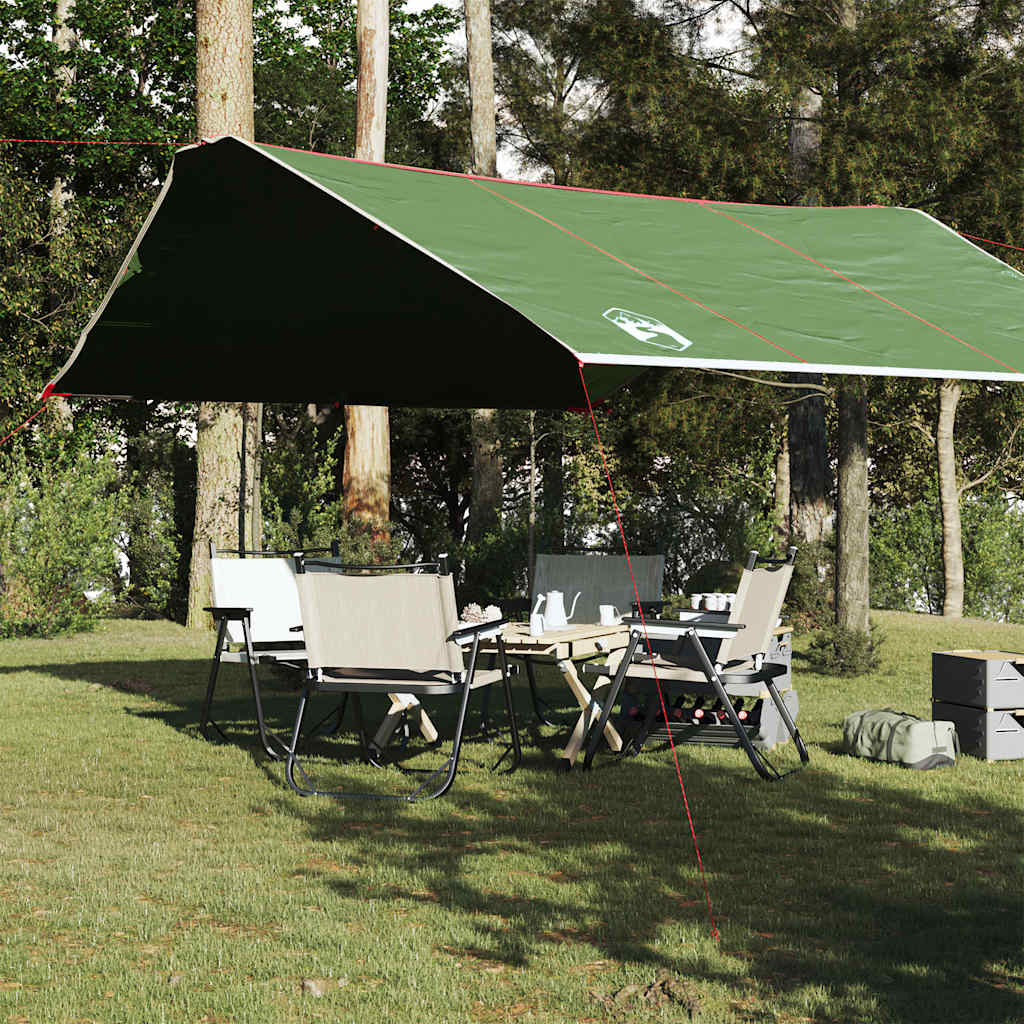 Vidaxx auvent de camping étanche 420x440 cm vert