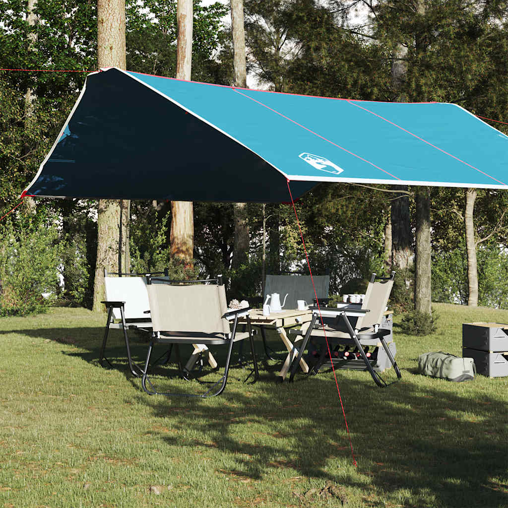 Vidaxx camping awning waterproof 420x440 cm blue