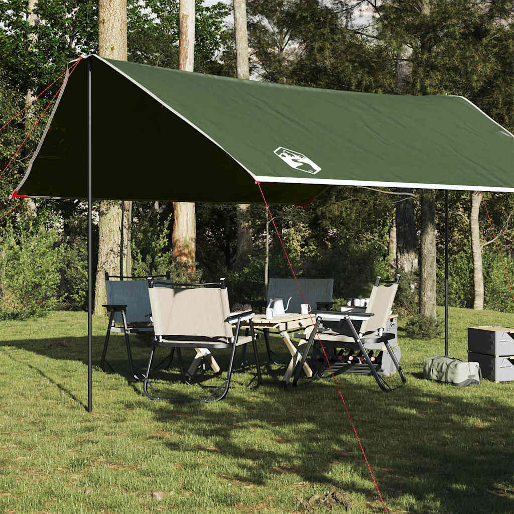 Vidaxx auvent de camping étanche 430x380x210 cm vert