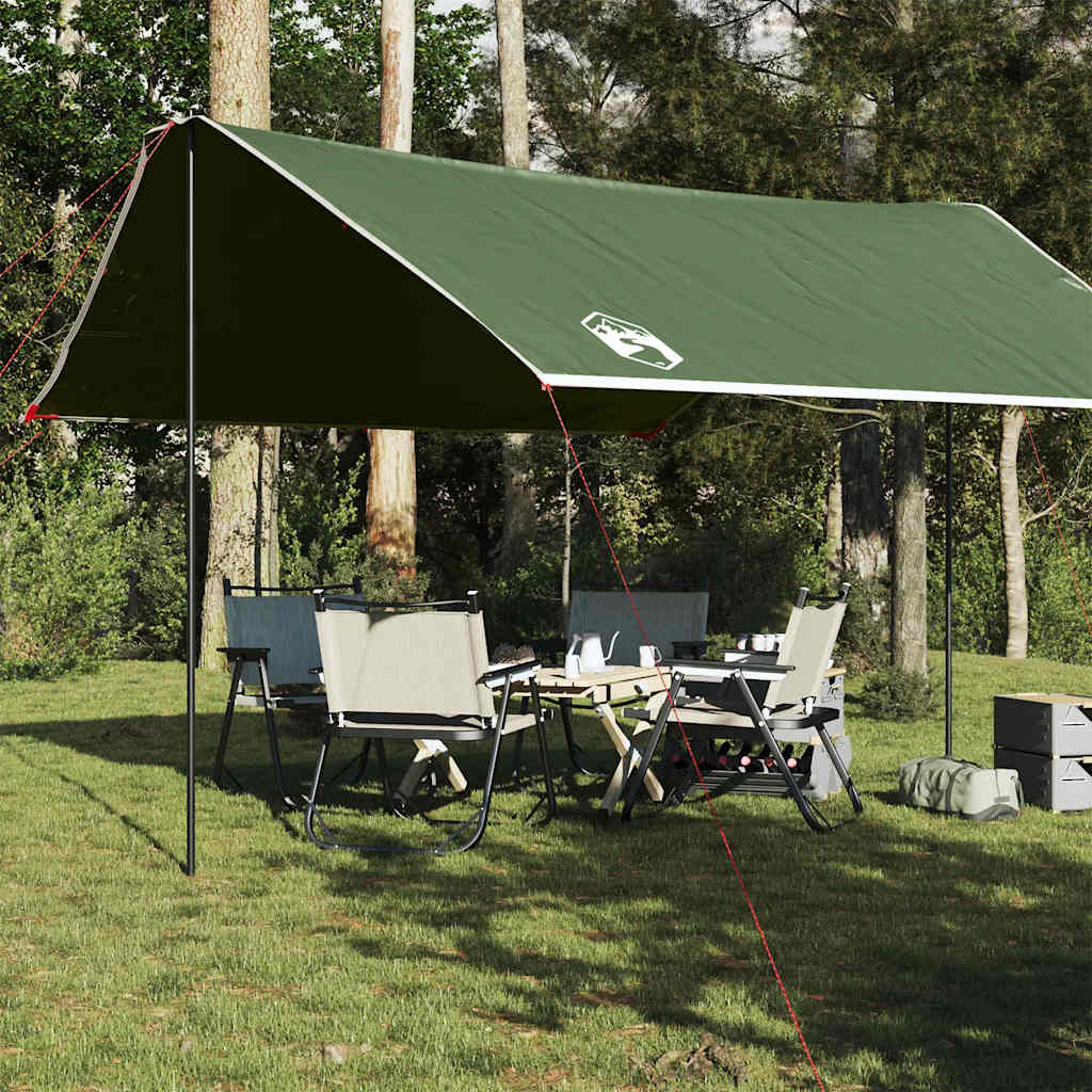 Vidaxx toldo de camping impermeable 430x380x210 cm verde