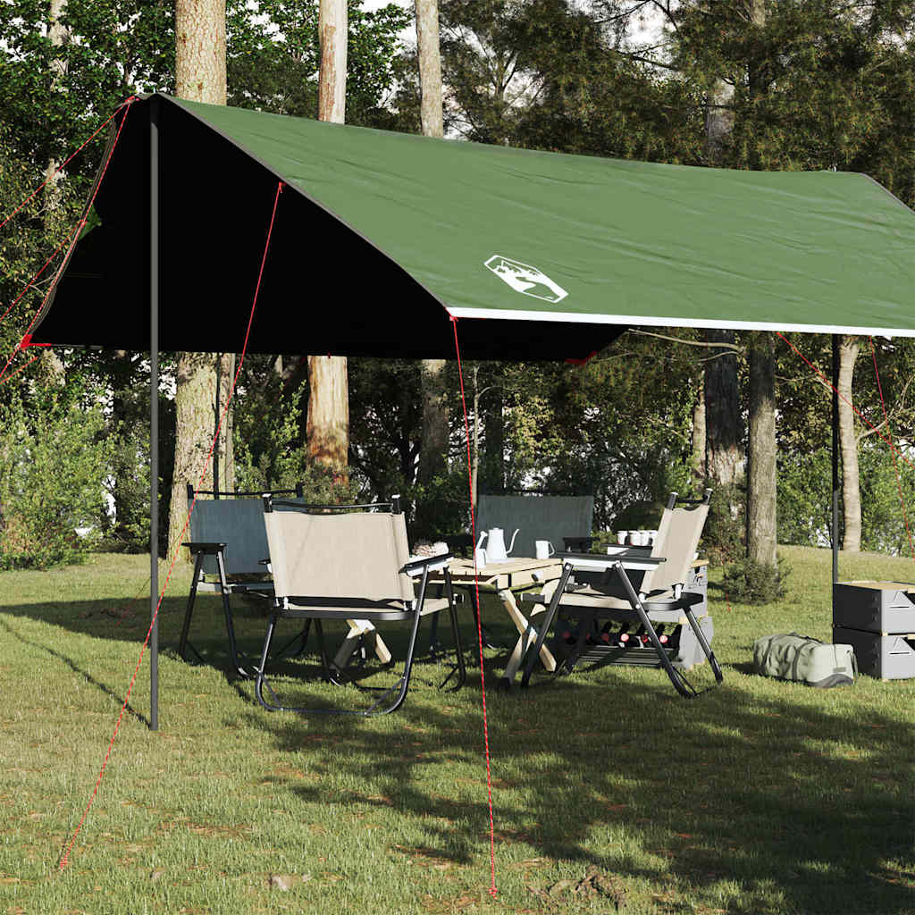 Vidaxx auvent de camping étanche 460x305x210 cm vert