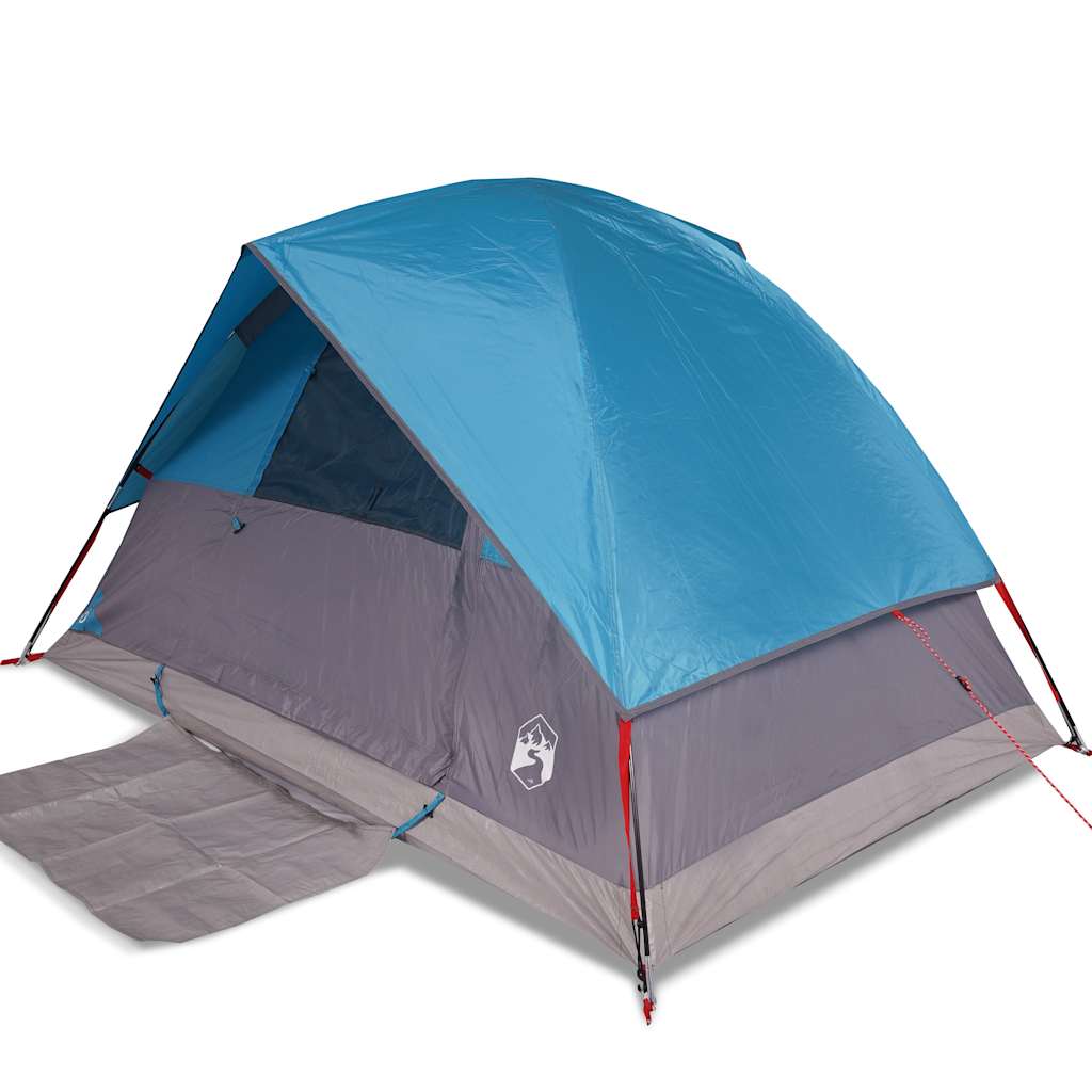 VidaXL tente dôme 2 personnes imperméable bleu