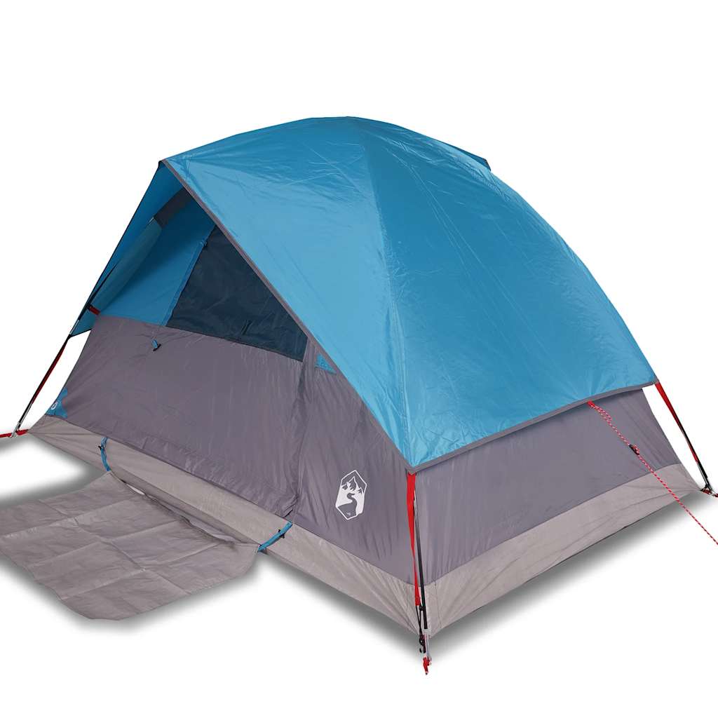 Tente dôme Vidaxx 4 personnes imperméable bleue