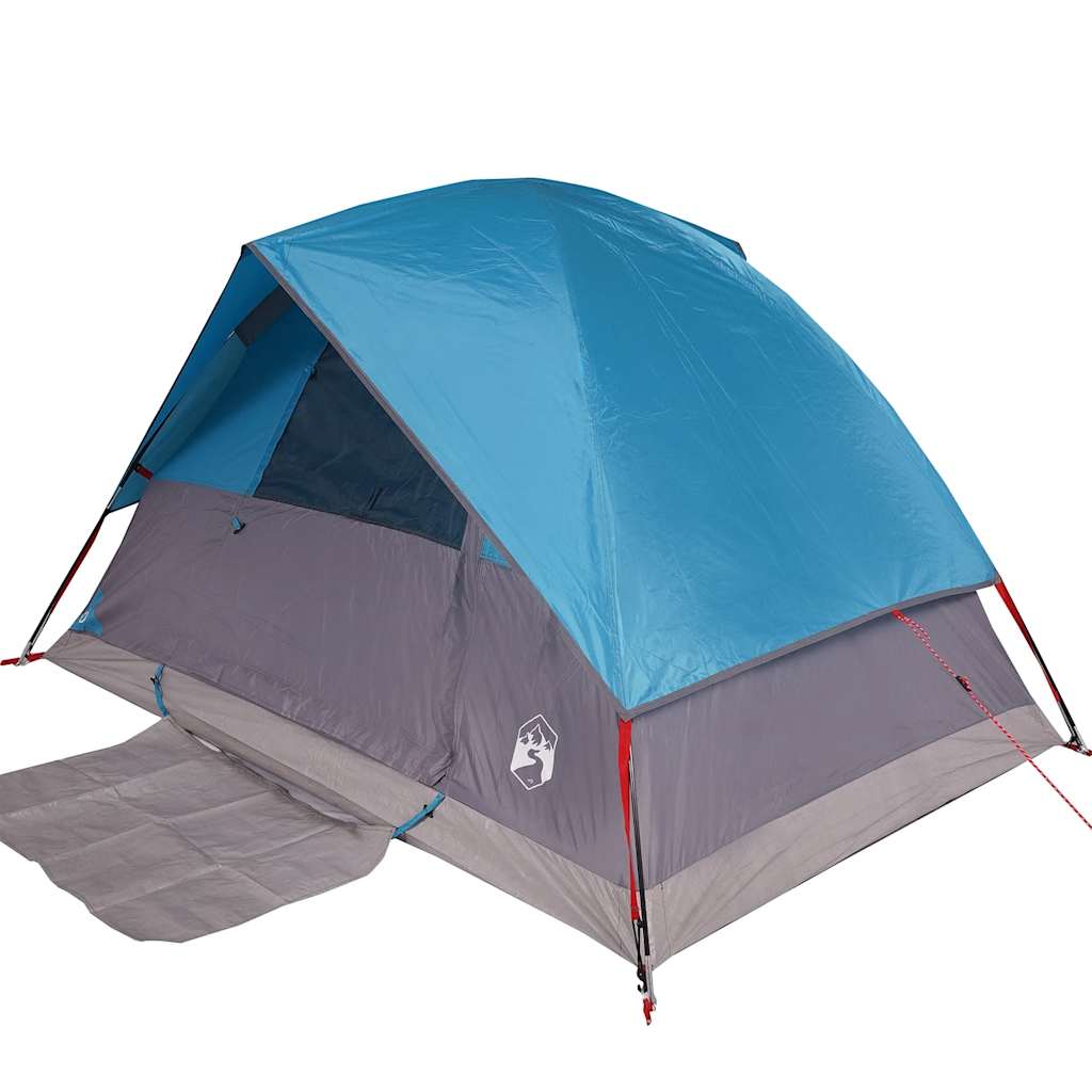 Tente dôme Vidaxx 4 personnes imperméable bleue