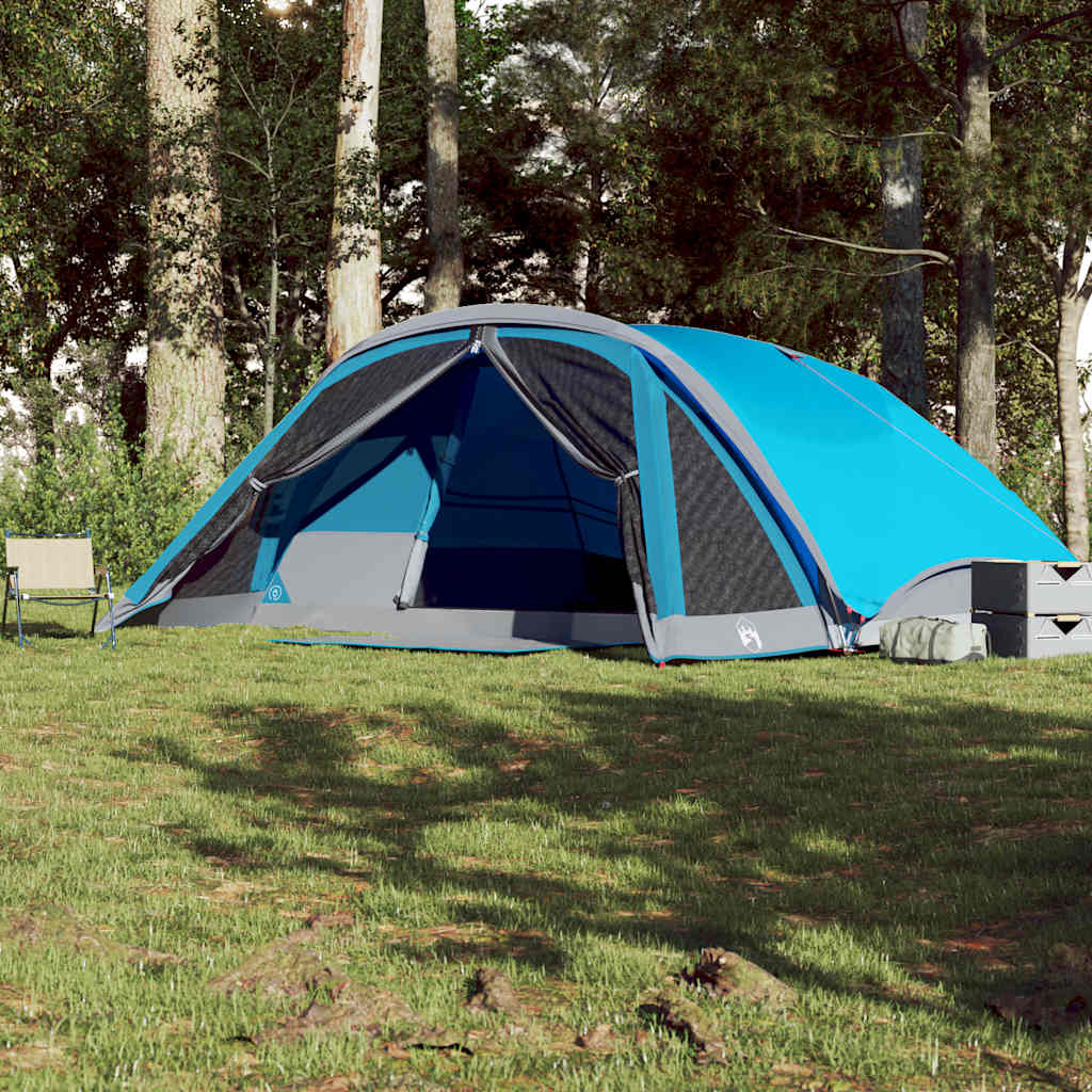VidaXL family tent 6-person waterproof blue
