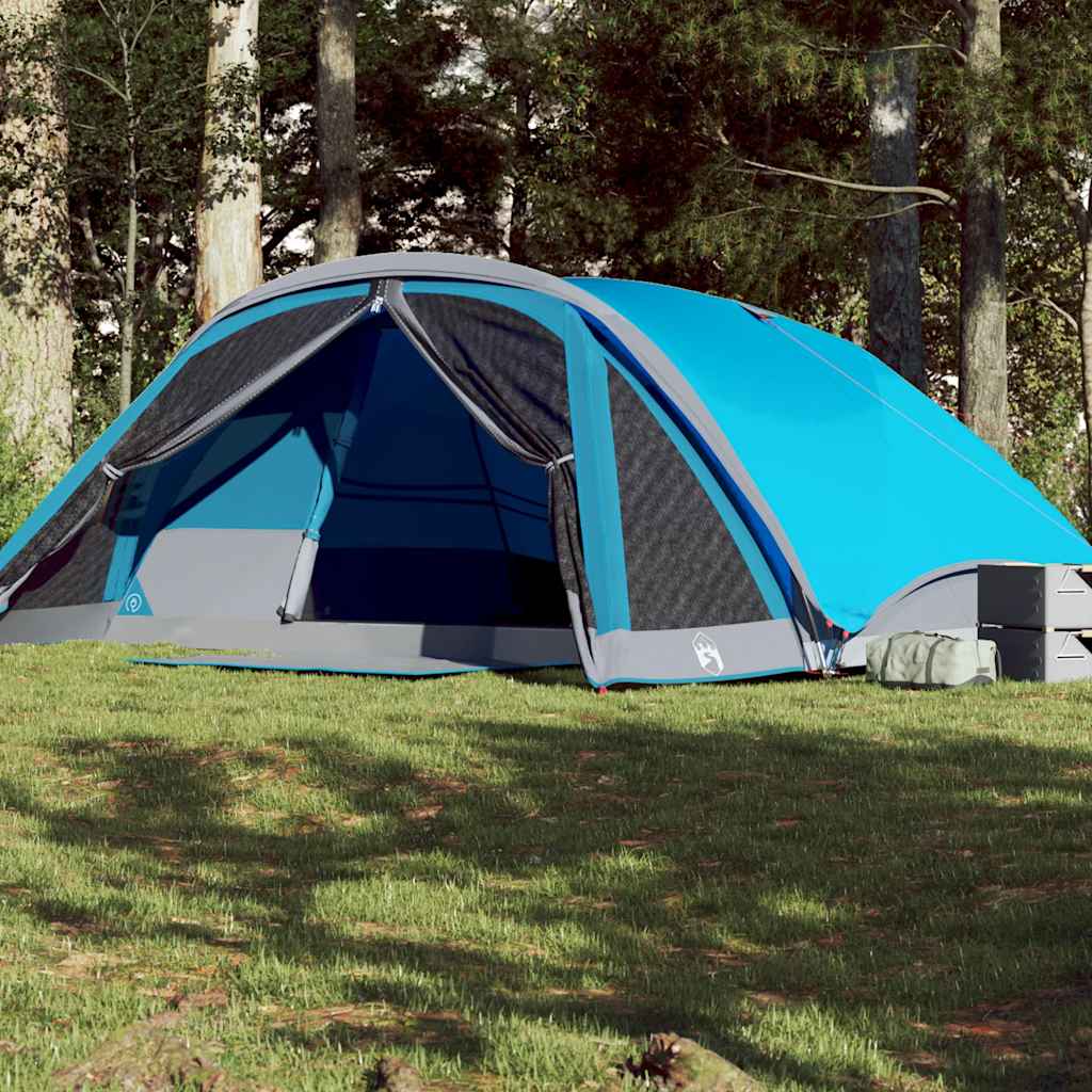 VidaXL family tent 6-person waterproof blue