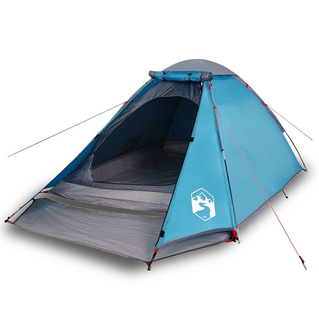 Tenda a cupola Vidaxx per 4 persone impermeabile blu