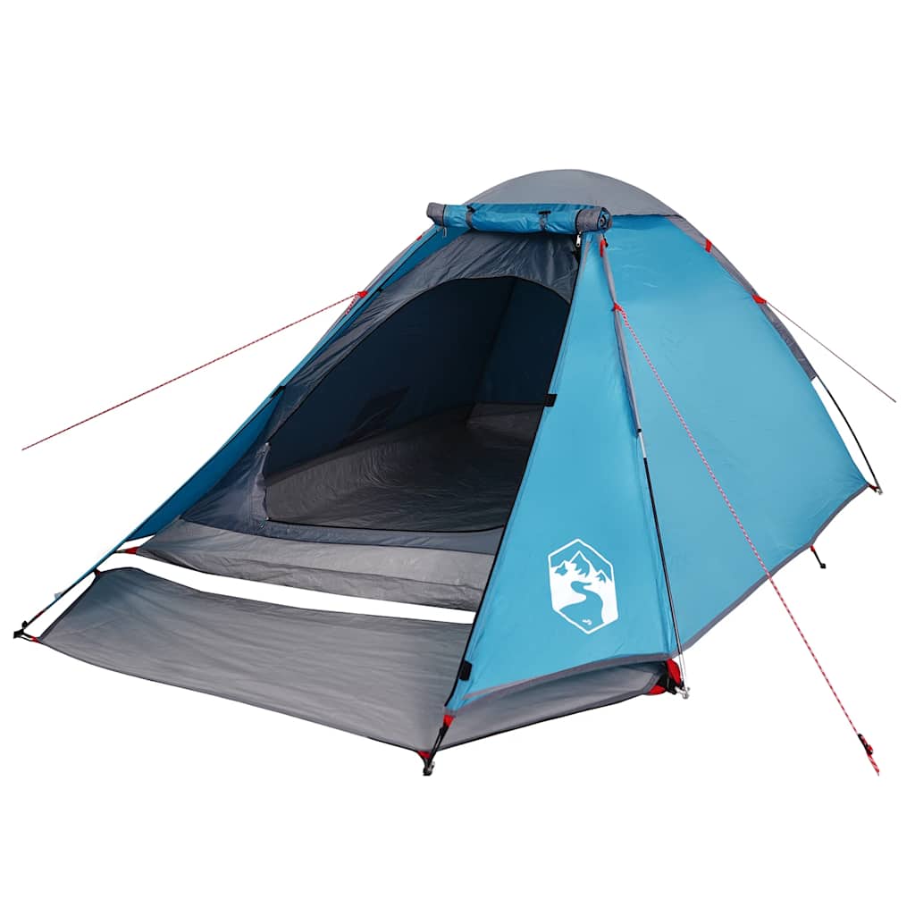Tenda a cupola Vidaxx per 4 persone impermeabile blu