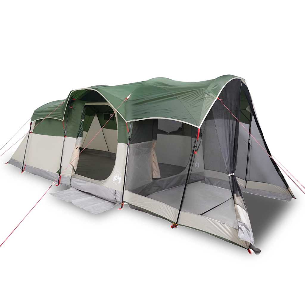 VidaXL tunnel tent 8-person waterproof green