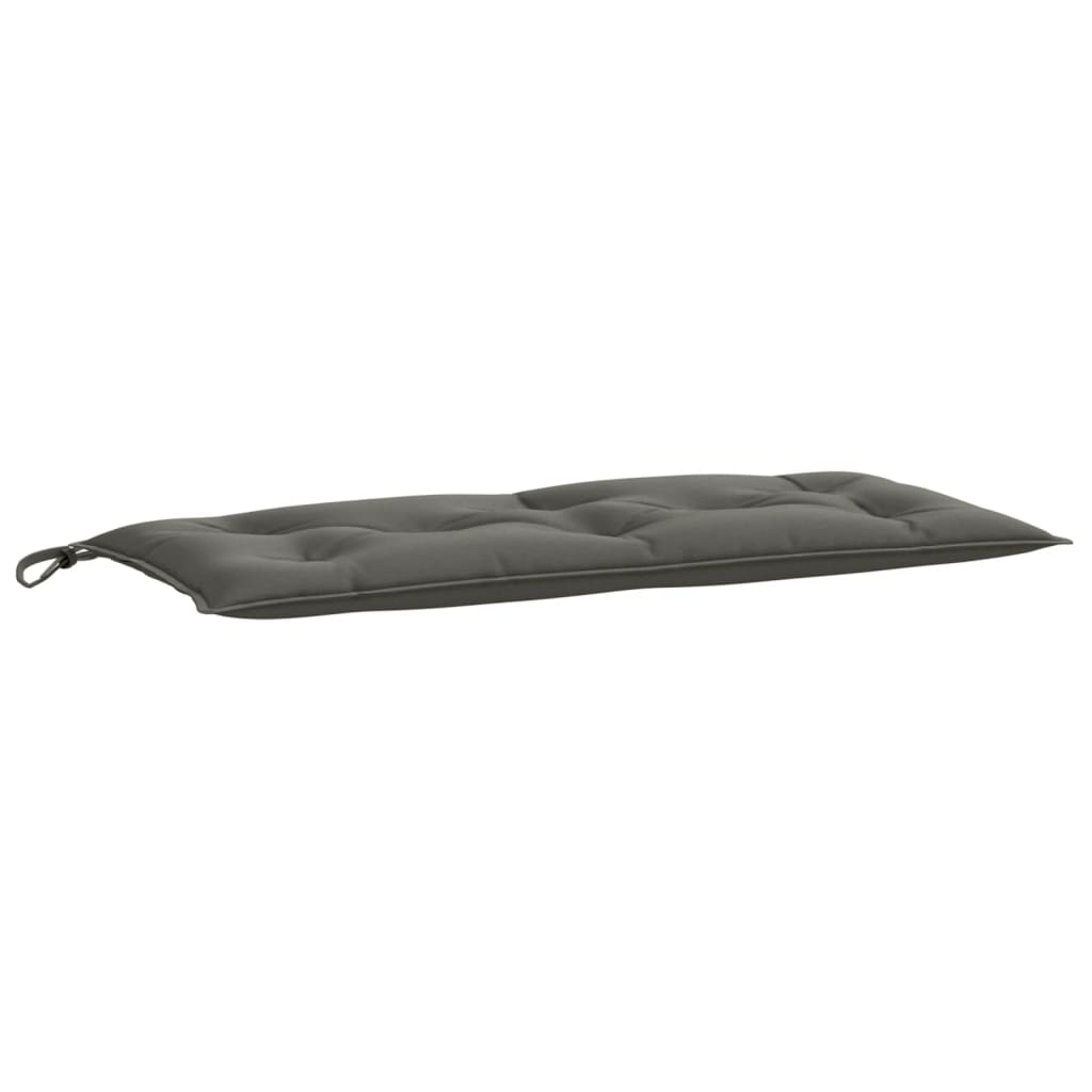 Vidaxl garden bench cushion 100x50x7 cm fabric mottled dark gray