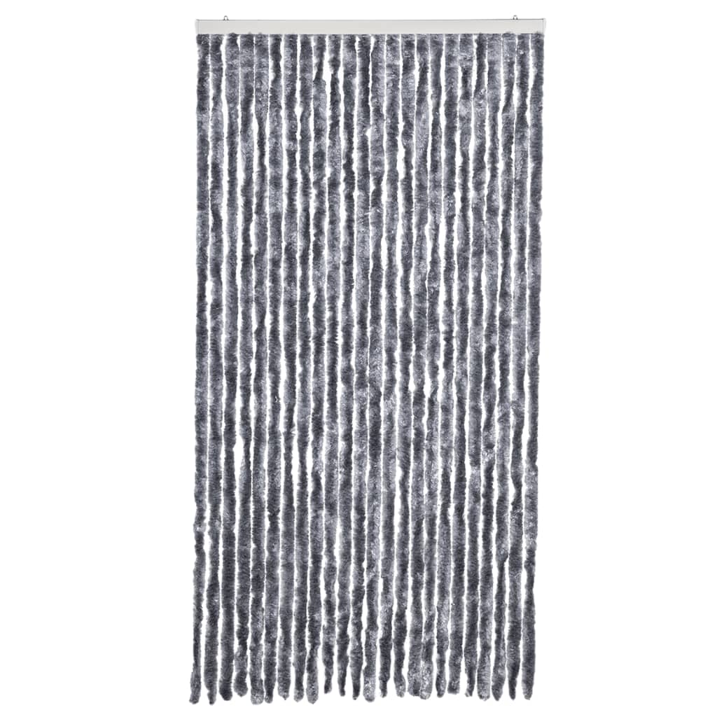 Vidaxx fly curtain 100x230 cm chenille silver