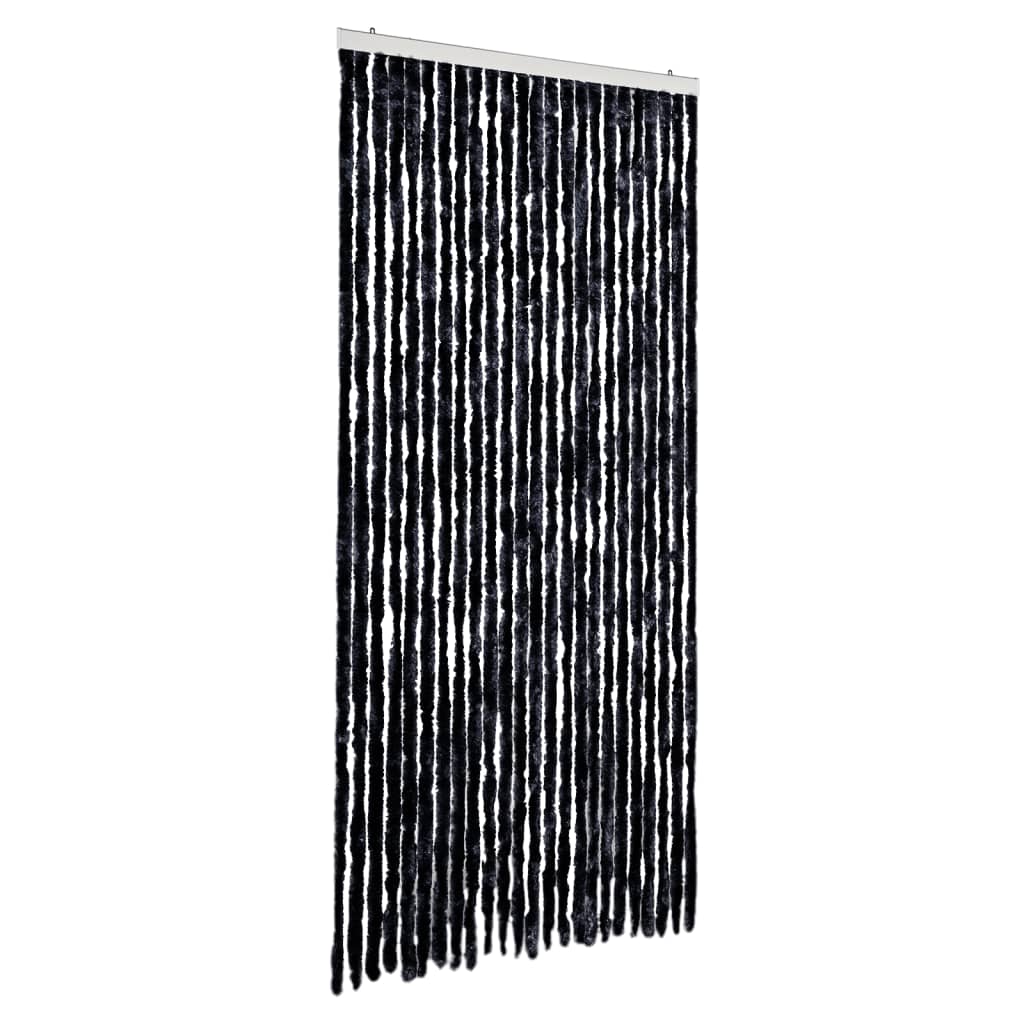 Vidaxx fly curtain 100x230 cm chenille anthracite