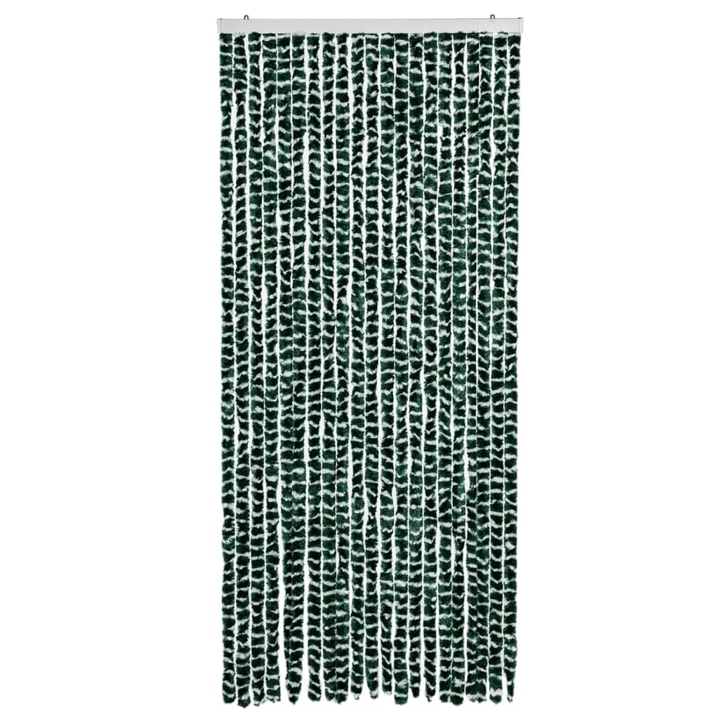 Vidaxx fly curtain 90x200 cm chenille green and white