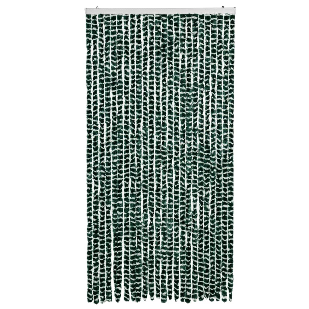 Vidaxx fly curtain 100x230 cm chenille green and white