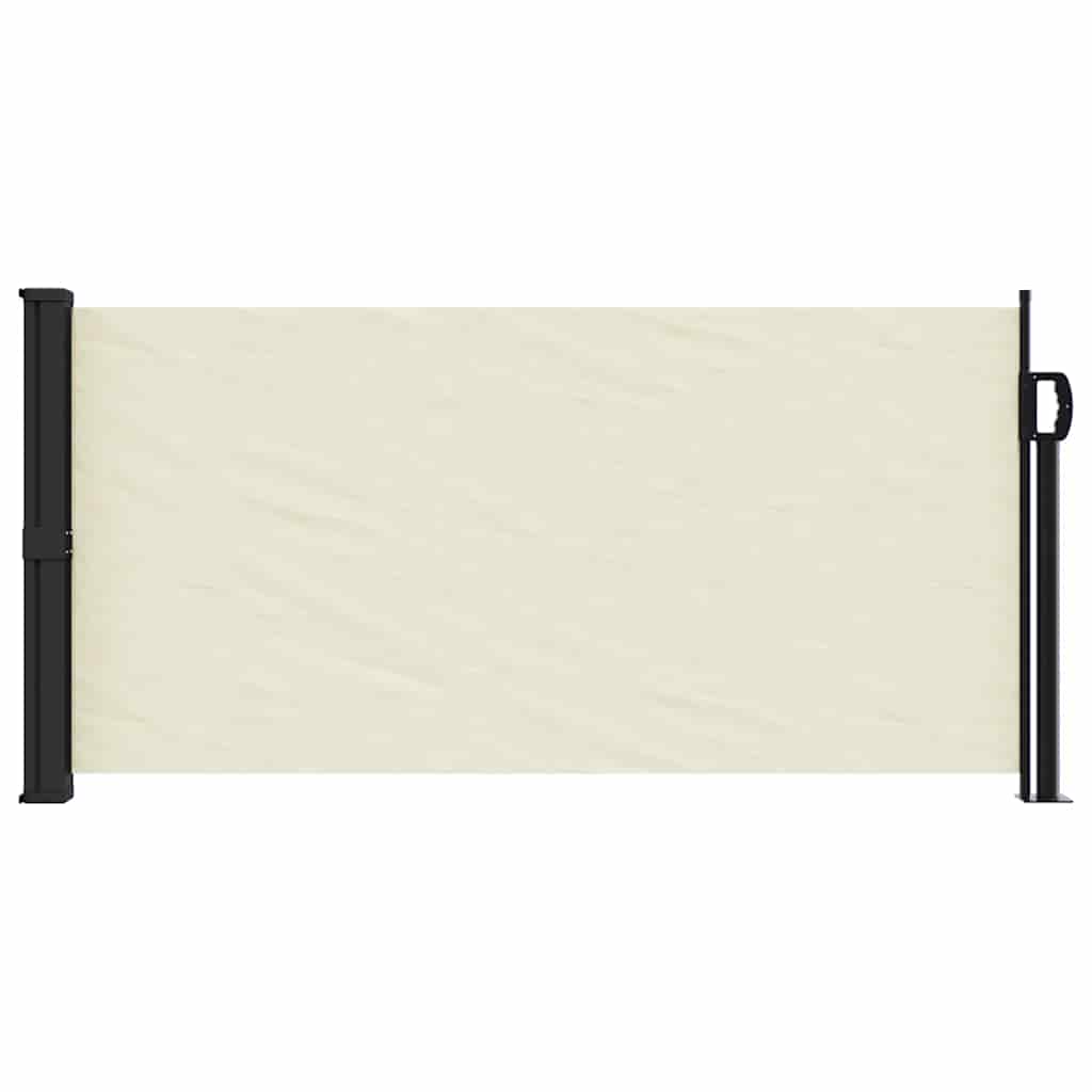 Vidaxx extendable wind screen 100x300 cm cream-colored