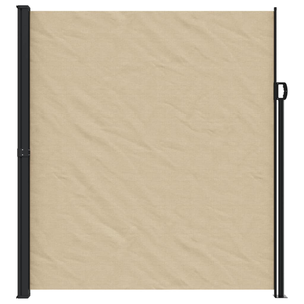 VidaXL Paravientos extensible 220x600 cm beige